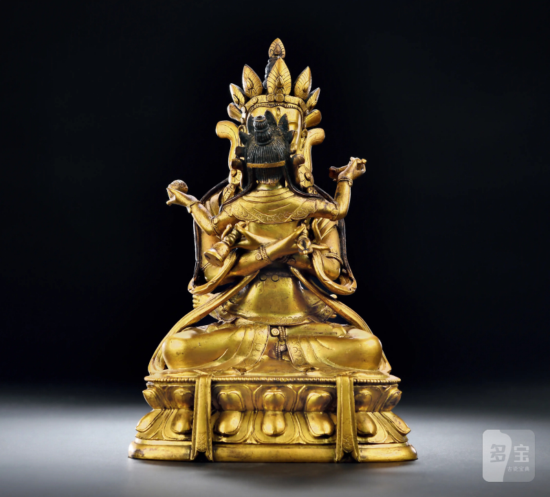 清乾隆（1736-1795年） 金刚持双身像